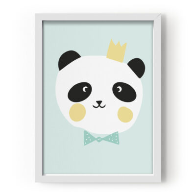 EEF Lillemor Poster Lovely Animals - King Panda 29.7x42